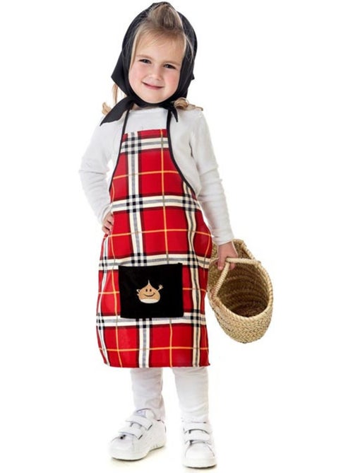 Kastanjeverkopersset of -kostuum (geruit) - Kiabi
