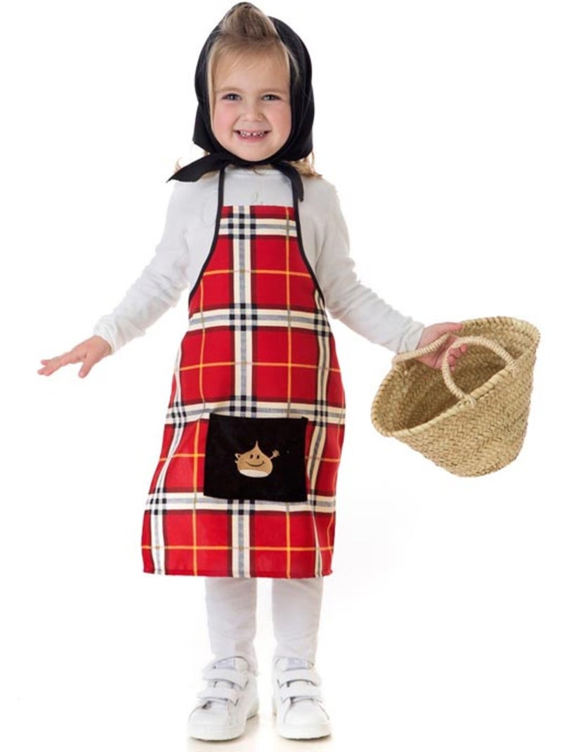 Kastanjeverkopersset of -kostuum (geruit) Multicolor - Kiabi