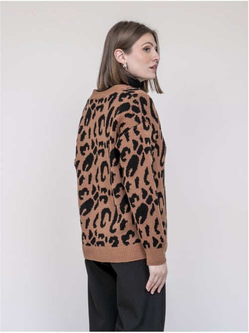 Katline vest met luipaardprint - Kiabi Katline vest met luipaardprint - Kiabi