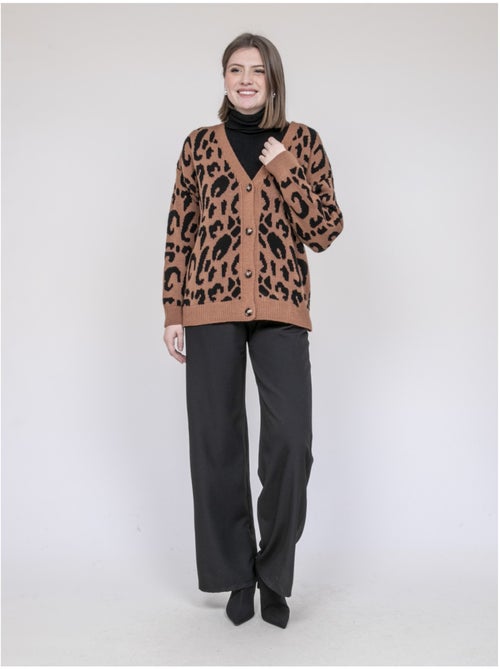 Katline vest met luipaardprint - Kiabi Katline vest met luipaardprint - Kiabi