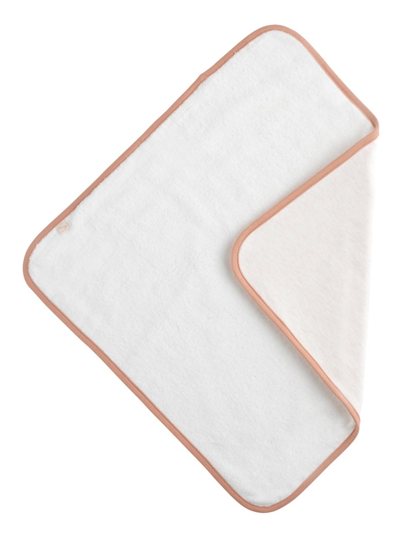 Katoenen aankleedkussen met handdoek Beige - Kiabi