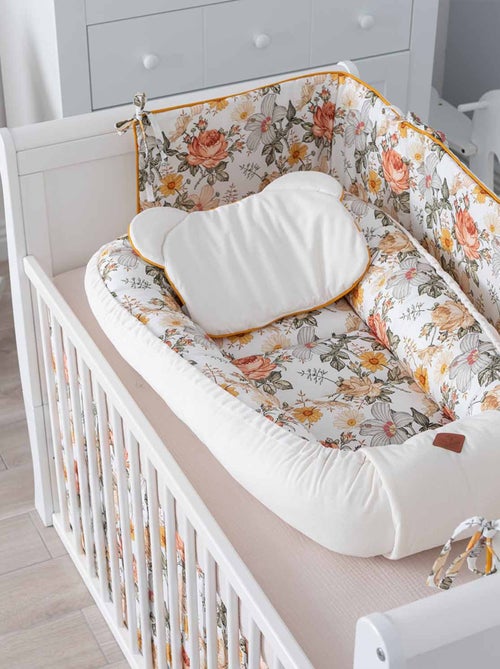 Katoenen babykussen plat en omkeerbaar - Kiabi
