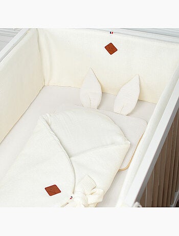 Katoenen babykussen plat en omkeerbaar | sevira kids