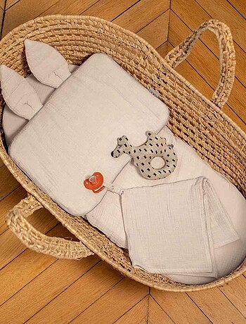 Katoenen babykussen plat en omkeerbaar | sevira kids