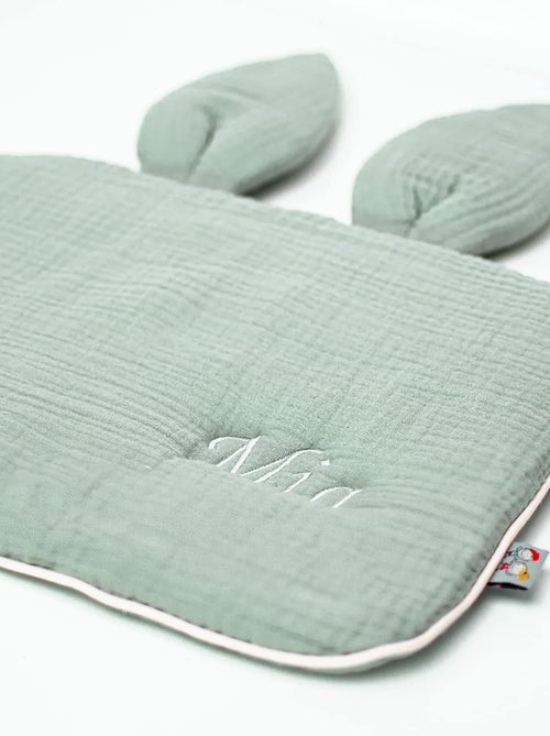 Katoenen babykussen plat en omkeerbaar - Kiabi