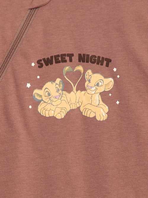 Katoenen babyslaapzak met Simba-print, TOG-waarde 2 - Kiabi