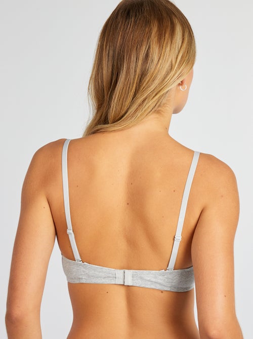 Katoenen beha met schuimvulling - Kiabi