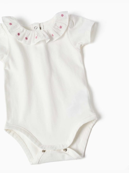 Katoenen body en pinafore jurk - Kiabi Katoenen body en pinafore jurk - Kiabi