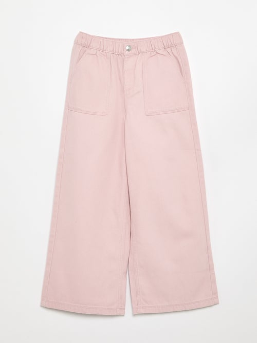Katoenen broek - Comfort fit - Kiabi