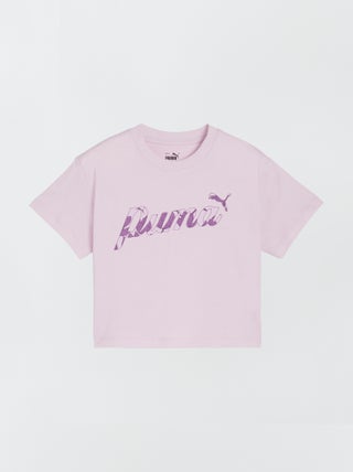 Katoenen croptop 'Puma'