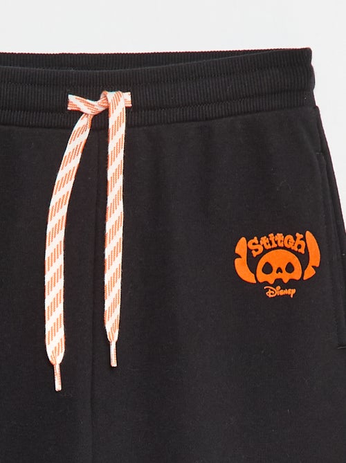 Katoenen Disney-joggingbroek met Stitch-Halloween-print - Kiabi
