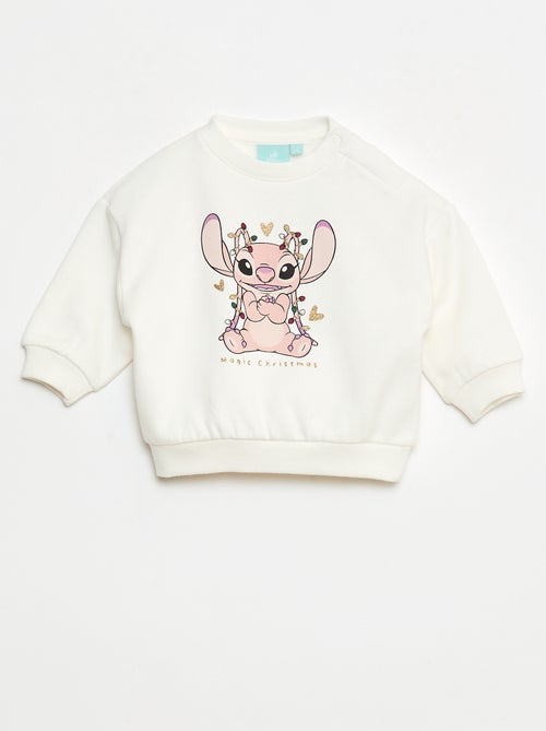 Katoenen Disney-sweater met leuke Angel-print - Kiabi