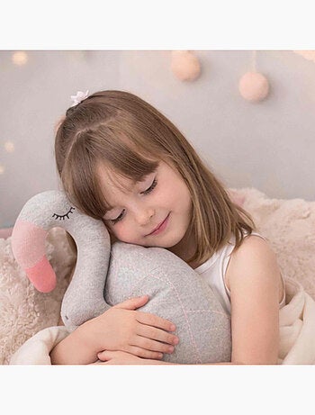 Katoenen flamingo knuffel | sevira kids