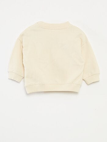 Katoenen fleecesweater 'Snoopy'