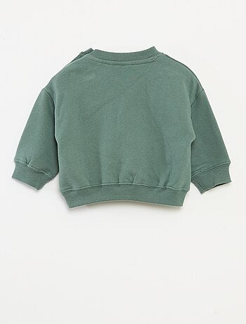 Katoenen fleecesweater 'Snoopy'