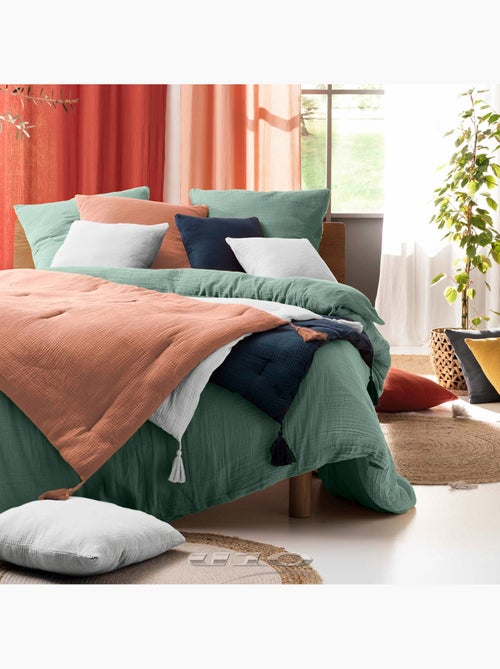 Katoenen gaas beddengoed set - Kiabi