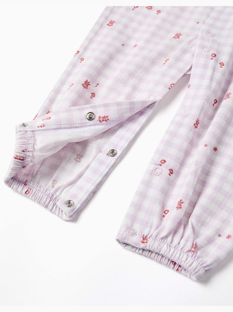 Katoenen gingham boxpak Lichtroze - Kiabi