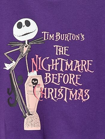 Katoenen halloweensweater 'Disney' 'Stitch'