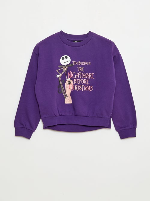 Katoenen halloweensweater 'Disney' 'Jack Skellington' - Kiabi
