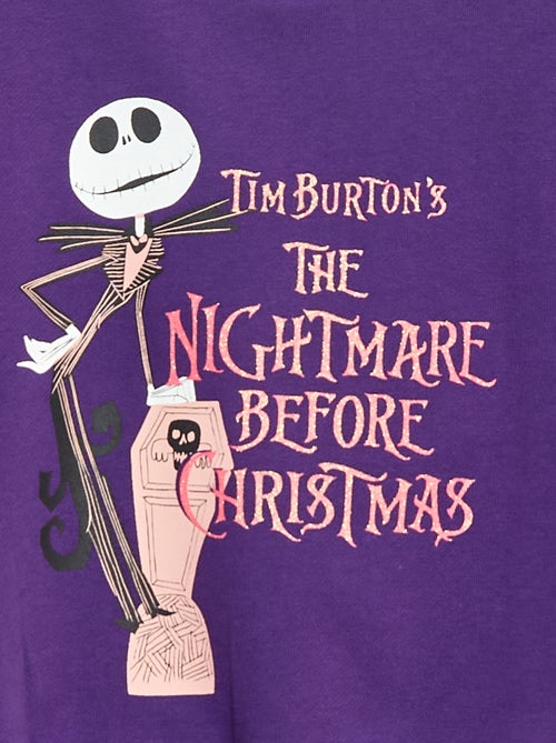 Katoenen halloweensweater 'Disney' 'Jack Skellington' - Kiabi