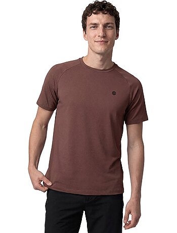 Katoenen heren wandel t-shirt met korte mouwen