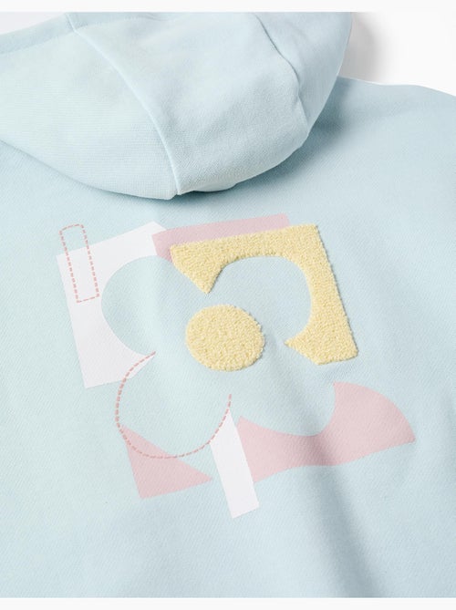 Katoenen jas met capuchon met bloemenprint - Kiabi Katoenen jas met capuchon met bloemenprint - Kiabi