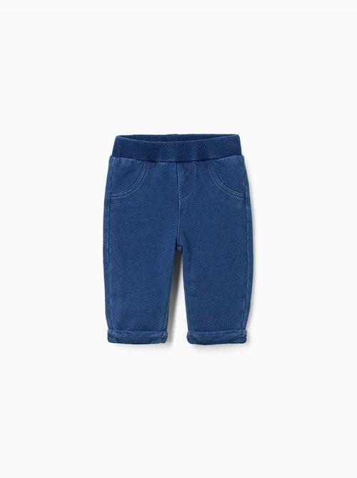 Katoenen jeans met decoratieve zakken - Kiabi