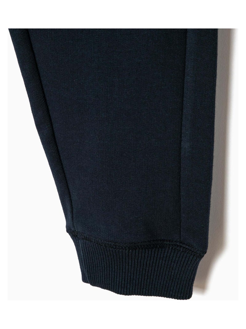 Katoenen joggers Donkerblauw - Kiabi