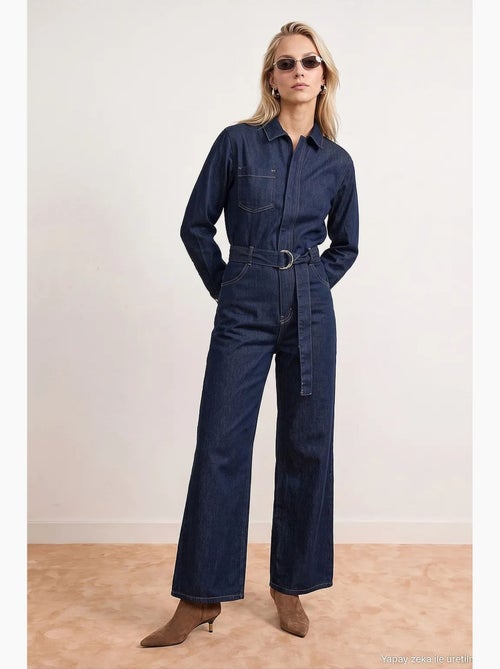 Katoenen jumpsuit dilvin - Kiabi