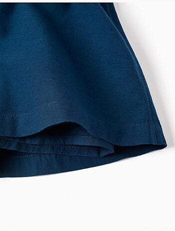 Katoenen jurk met ruchesbandjes you&me