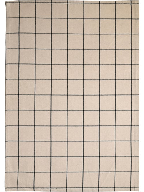 Katoenen keukenhanddoek met ruitpatroon - Kiabi