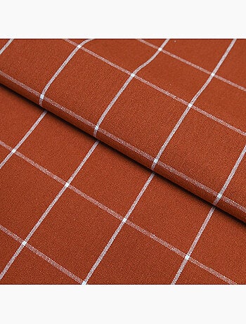 Katoenen keukenhanddoek met ruitpatroon
