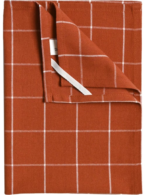 Katoenen keukenhanddoek met ruitpatroon - Kiabi