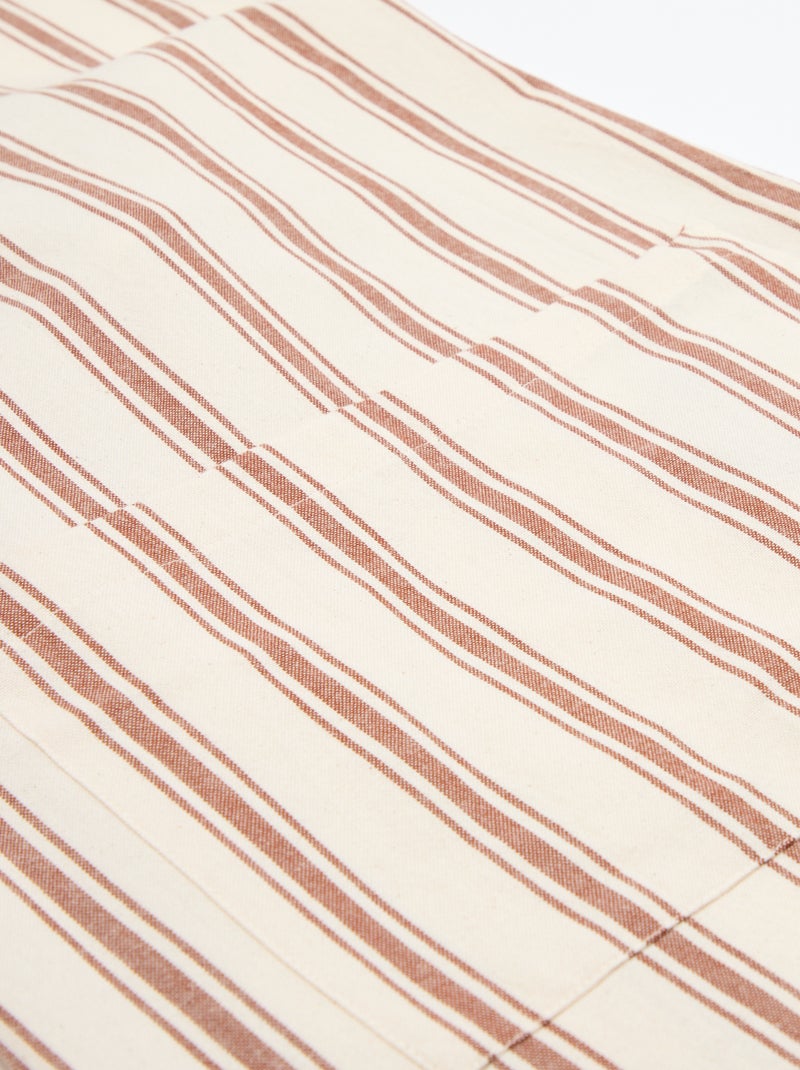 Katoenen keukenschort Bruin - Kiabi