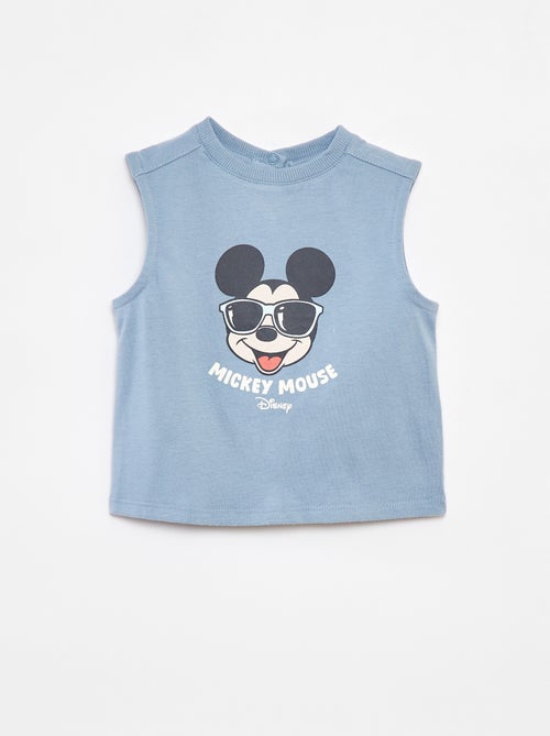 Katoenen mouwloze top met print 'Disney' - Kiabi