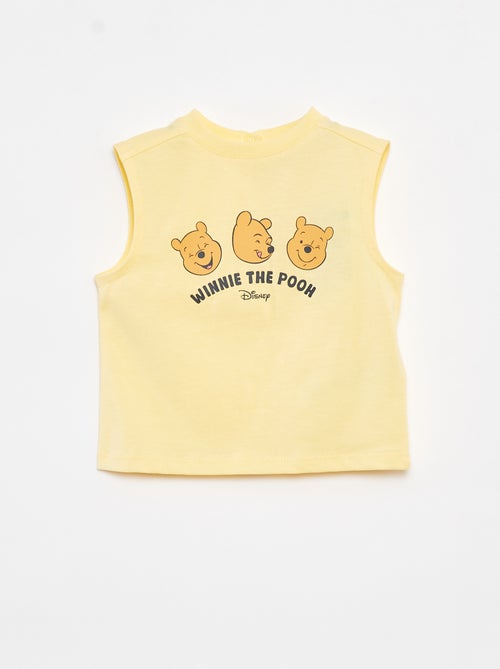 Katoenen mouwloze top met print 'Disney' - Kiabi