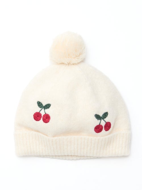 Katoenen muts met borduursel - Kiabi