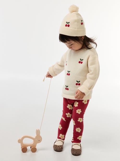 Katoenen muts met borduursel - Kiabi