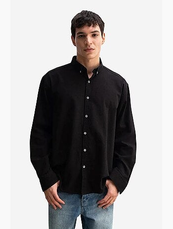 Katoenen oversized overhemd met knopen giesto