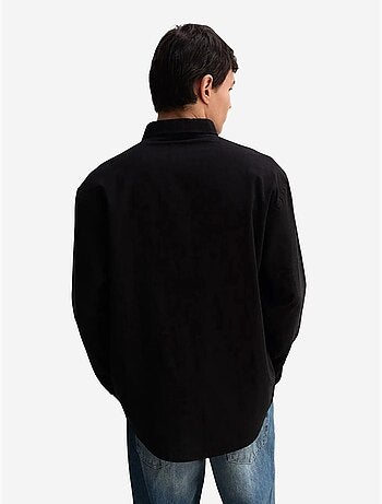 Katoenen oversized overhemd met knopen giesto