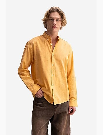 Katoenen oversized overhemd met knopen giesto