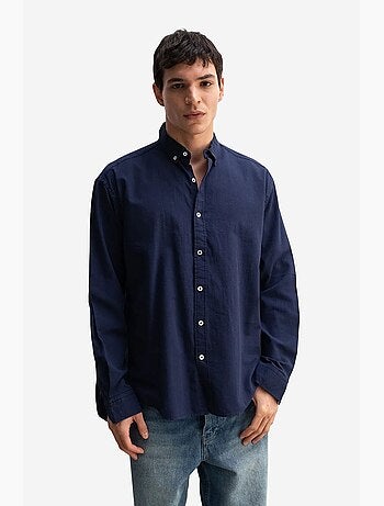Katoenen oversized overhemd met knopen giesto