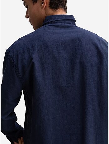 Katoenen oversized overhemd met knopen giesto