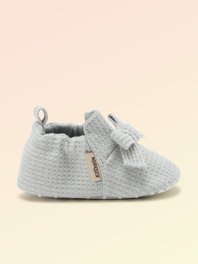 Katoenen pantoffels 'Kitchoun' Blauw - Kiabi