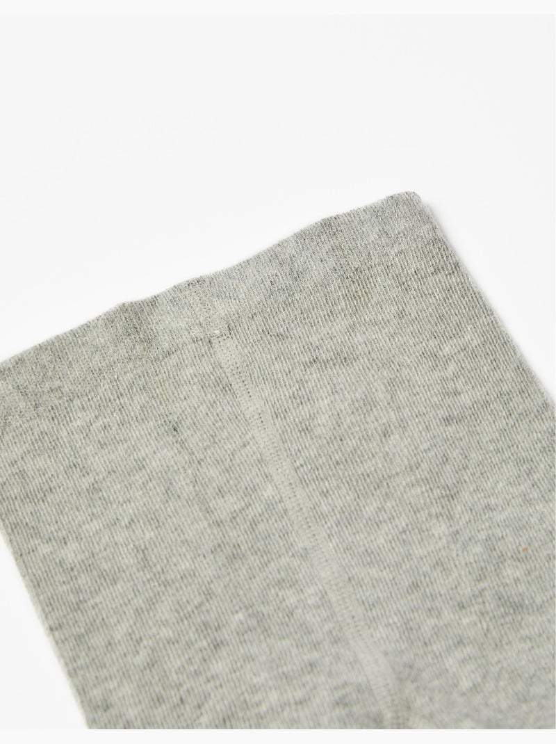 Katoenen panty Lichtgrijs - Kiabi