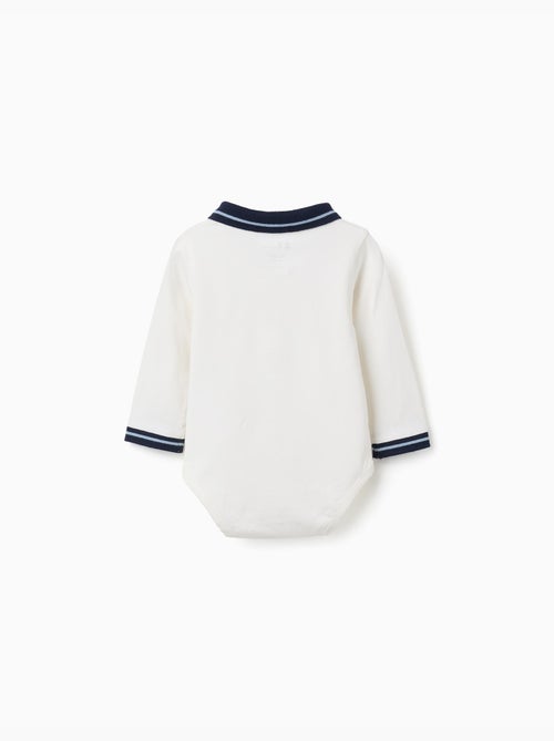Katoenen polobody met contrasterende kraag - Kiabi Katoenen polobody met contrasterende kraag - Kiabi