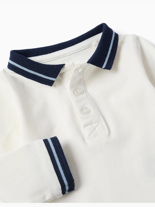 Katoenen polobody met contrasterende kraag - Kiabi Katoenen polobody met contrasterende kraag - Kiabi