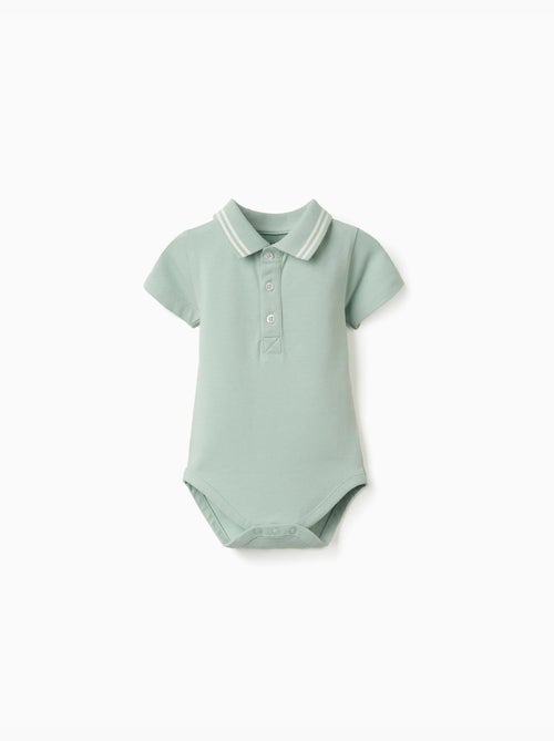 Katoenen polobody met strepen - Kiabi Katoenen polobody met strepen - Kiabi