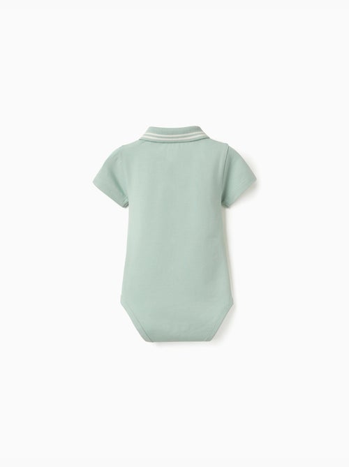 Katoenen polobody met strepen - Kiabi Katoenen polobody met strepen - Kiabi