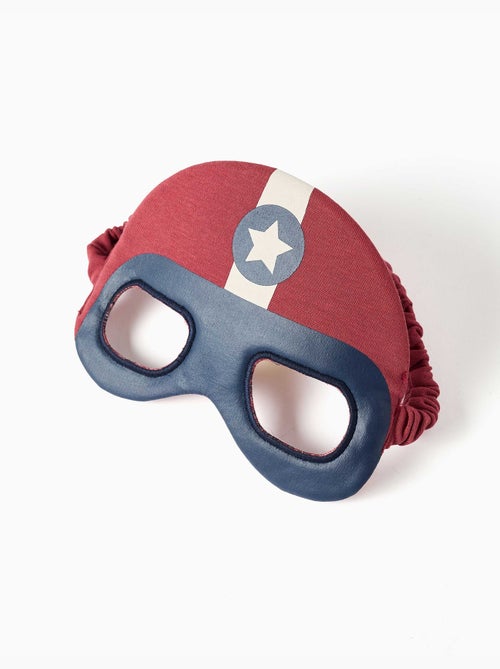 Katoenen pyjama met korte mouwen en gewatteerd masker - Kiabi Katoenen pyjama met korte mouwen en gewatteerd masker - Kiabi